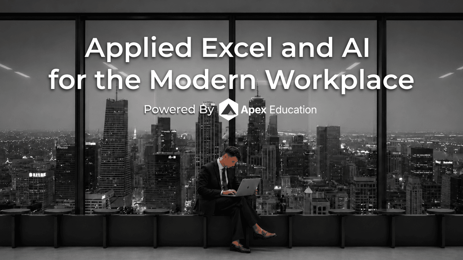 Applied Excel and AI for the Modern Workplace course cover